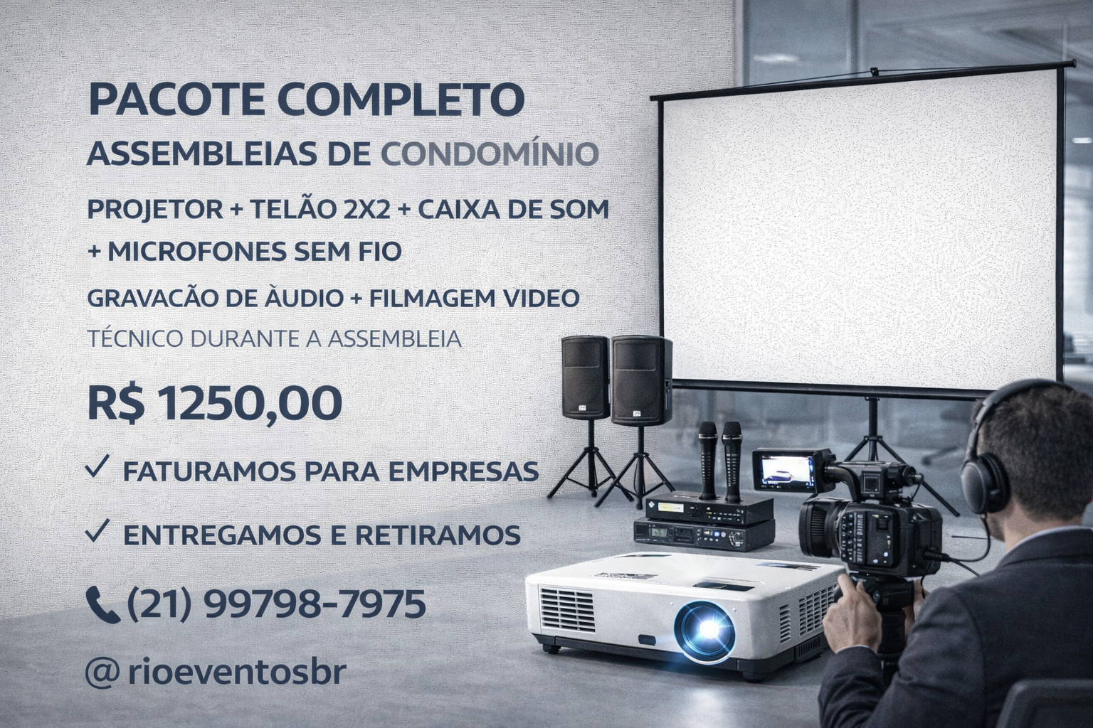 aluguel de projetor telão som datashow rio de janeiro locacao de equipamentos para eventos rio de janeiro